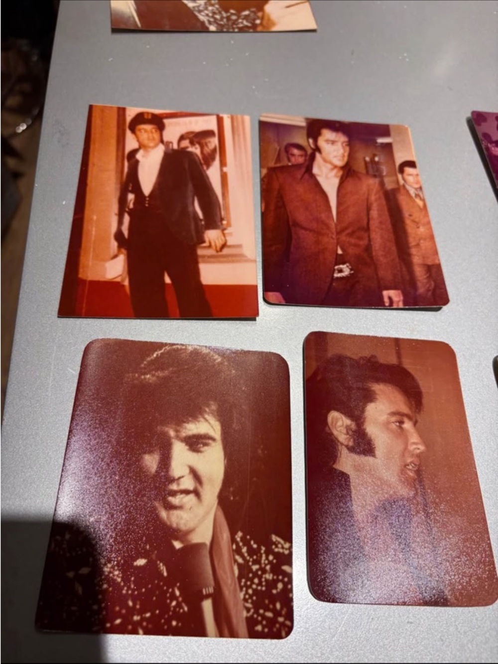 Vintage Elvis Presley Photo Cards - great condition.